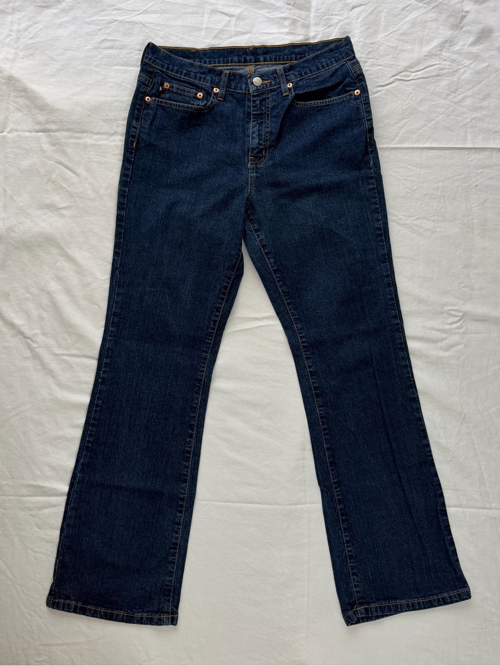 Vintage Y2K Polo Ralph Lauren Saturday Bootcut Jeans 6x30